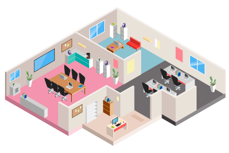 room-isomatric